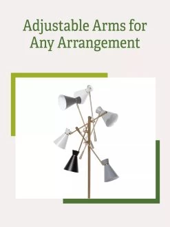 Adjustable 3-Arm Grow Lamp -Gardening Sales Store 3 Arm 3