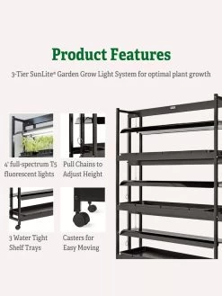 3-Tier Sunlite® Garden -Gardening Sales Store 39 357 4