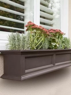 Fairfield Self-Watering Window Box, 4’ -Gardening Sales Store 39345 09V tif 1