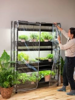 Sunlite 3-Tier Humidity Cover -Gardening Sales Store 3 4 crop 8612939 0221