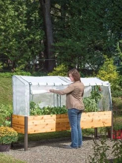 Elevated Planter Box, Frame And 2 Covers Kit, 2' X 8' -Gardening Sales Store 8587631 304 tif