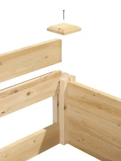 2' Cedar Raised Bed Garden Beds -Gardening Sales Store 8588176 03V tif