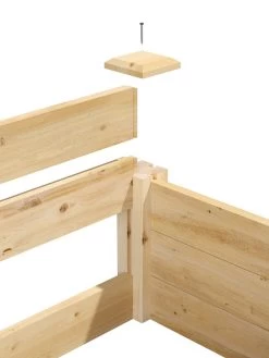 Pine Raised Garden Beds, 4'x4' 17 Pine Raised Garden Beds, 4'x4' -Gardening Sales Store 8588181 04v 5