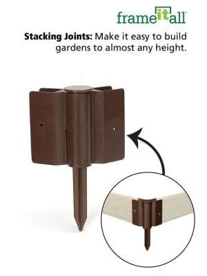 Classic Sienna Raised Garden Bed Versailles Sunburst With 1" Boards 2 Classic Sienna Raised Garden Bed Versailles Sunburst With 1" Boards - Image 2