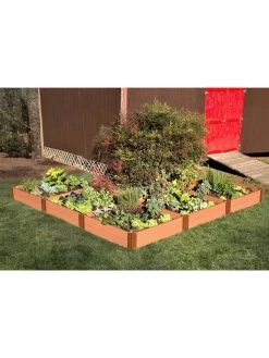 L-Shaped Composite Raised Bed, 12'x12' With 1" Boards -Gardening Sales Store 8588254 03v