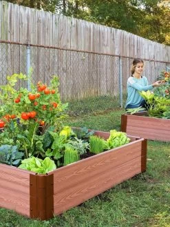 Composite Raised Bed With 1" Boards, 11" -Gardening Sales Store 8588269 03V tif