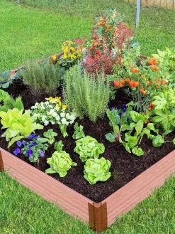Composite Raised Bed With 1" Boards, 11" -Gardening Sales Store 8588274 03V tif
