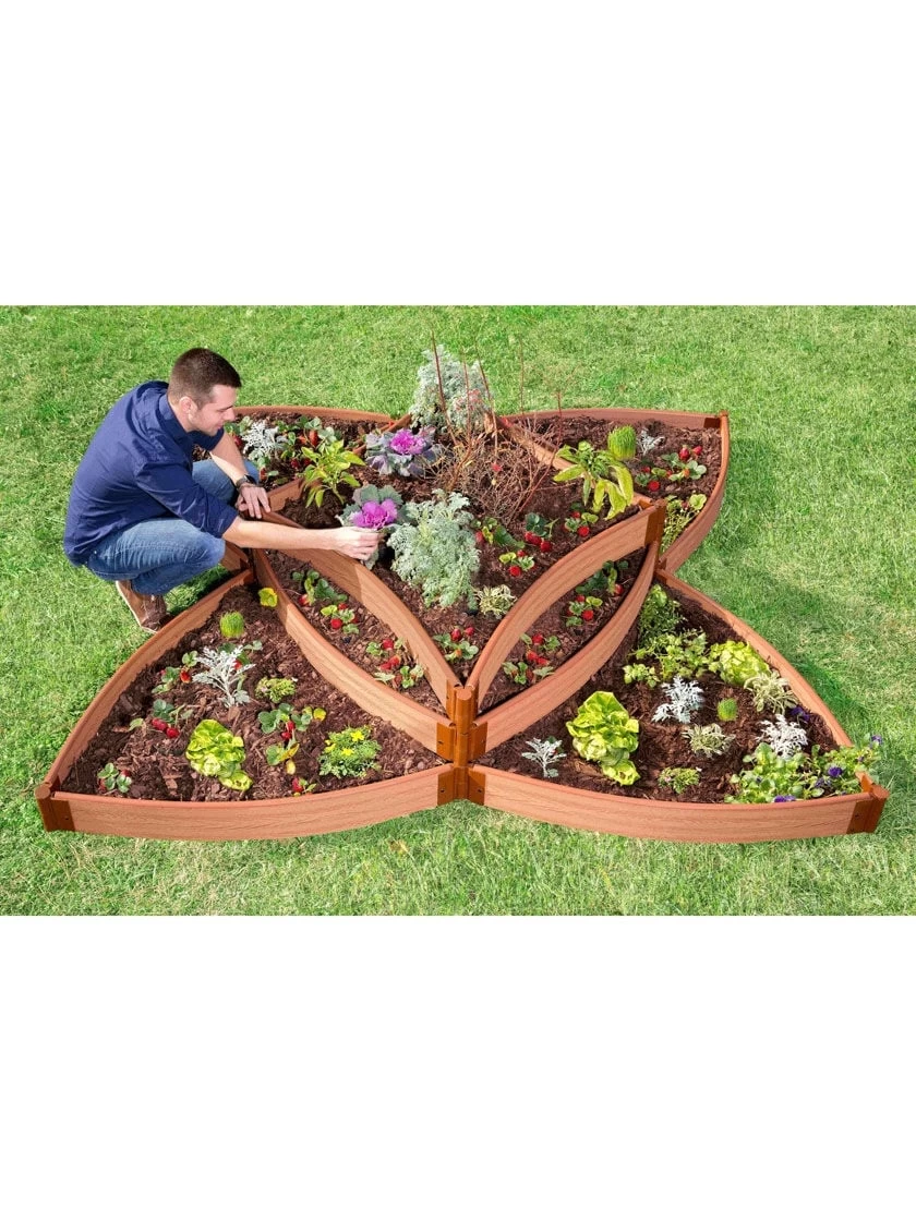 Classic Sienna Raised Garden Bed Versailles Sunburst With 1" Boards 5 Classic Sienna Raised Garden Bed Versailles Sunburst With 1" Boards - Image 5