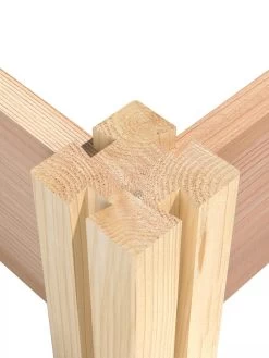 Cedar Raised Garden Bed, 4' X 4' X 6" 9 Cedar Raised Garden Bed, 4' X 4' X 6" -Gardening Sales Store 8591724 05V tif