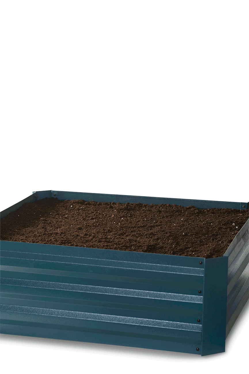 Demeter Corrugated Metal Raised Bed, 34" X 34" 5 Demeter Corrugated Metal Raised Bed, 34" X 34" - Image 5