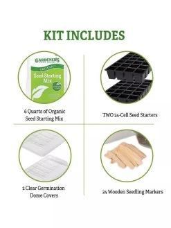 Organic GrowEase Seed Starting Success Kit -Gardening Sales Store 8592393 4