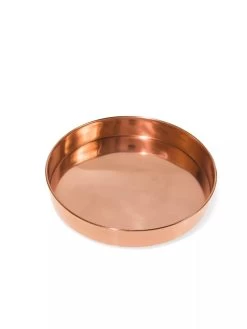 Small Round Copper Plant Tray, 10" -Gardening Sales Store 8593529 1175 tif