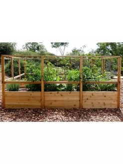 Garden In A Box With Deer Fence, 8' X 12' -Gardening Sales Store 8594021 03V 3 4