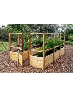 Garden In A Box With Deer Fence, 8' X 12' -Gardening Sales Store 8594021 05V 3 4