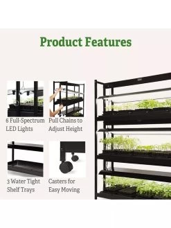 LED SunLite® 3-Tier Garden -Gardening Sales Store 8595554 4