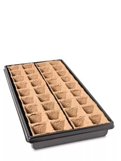 2” Square Biodegradable Pots And Tray Set -Gardening Sales Store 8595971 9482 tif