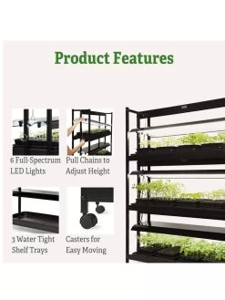 LED SunLite® High Intensity 3-Tier Garden -Gardening Sales Store 8596024 4