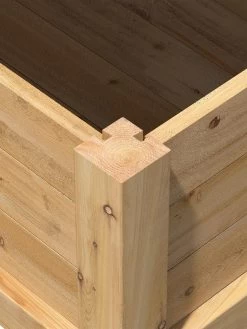 Elevated Cedar Garden Bed, 2' X 4' X 31" -Gardening Sales Store 8596147 08V tif