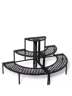 Quarter-Round Lattice Plant Stand -Gardening Sales Store 8596372 6589 tif