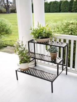 Rectangular Lattice Plant Stand -Gardening Sales Store 8596373 6784 tif