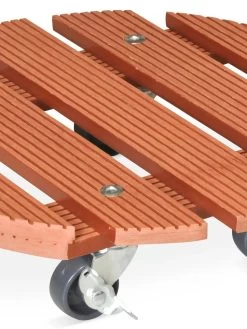 Round Waterproof Planter Caddy, 11-1/2" 5 Round Waterproof Planter Caddy, 11-1/2" -Gardening Sales Store 8596658 001V tif