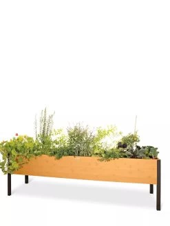 Eco-Stained Elevated Planter Box, 2'x8' -Gardening Sales Store 8596760 101 tif