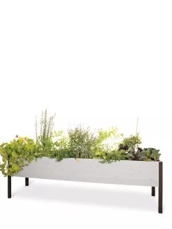 Eco-Stained Elevated Planter Box, 2'x8' -Gardening Sales Store 8596760 102 tif