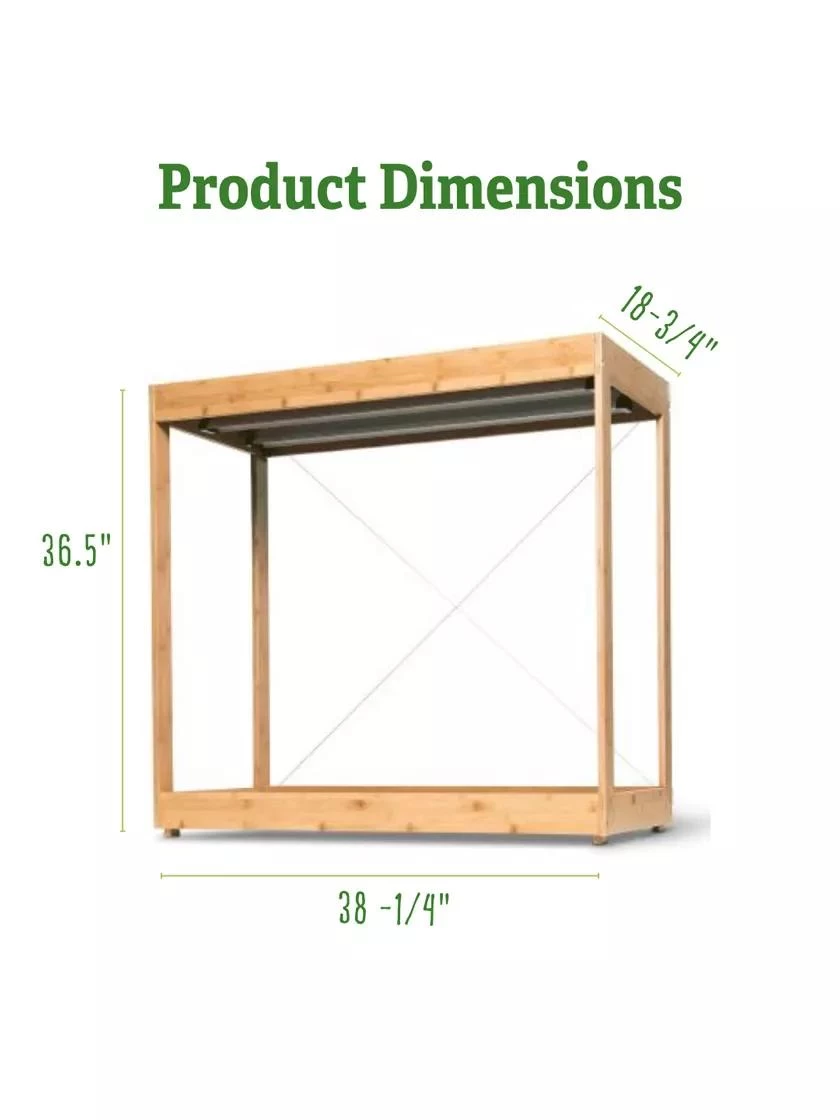 Medium Bamboo LED Grow Light Garden 2 Medium Bamboo LED Grow Light Garden - Image 2