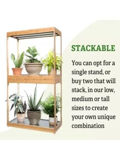 Medium Bamboo LED Grow Light Garden 20 Medium Bamboo LED Grow Light Garden -Gardening Sales Store 8597883 6