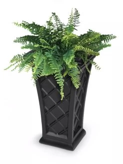 Carolina Self-Watering Tall Planter, 28" -Gardening Sales Store 8598645 101V tif