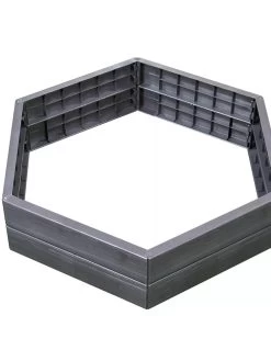 Exaco Hexagonal Raised Garden Bed Planter -Gardening Sales Store 8599285 04V tif