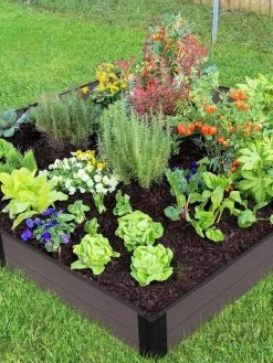 Composite Raised Bed With 1" Boards, 11" -Gardening Sales Store 8599458 01V tif