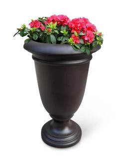 Ellington Self-Watering Urn Planter, 24" -Gardening Sales Store 8600110 05V tif