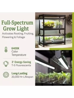 Stack-n-Grow Lights - 2-Tier System 13 Stack-n-Grow Lights - 2-Tier System -Gardening Sales Store 8608905 2