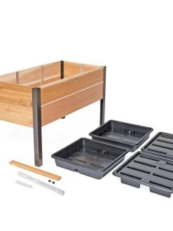 Self-Watering Elevated Planter Box, 2' X 4' -Gardening Sales Store 8608959 2281 tif