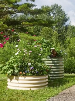 Birdies™ Round Metal Raised Bed, Tall -Gardening Sales Store 8609150 6524 tif 1