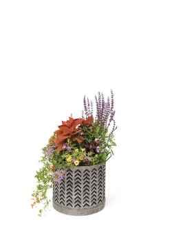 Galvanized Grow Bag Planter 12" -Gardening Sales Store 8609177 0368 tif