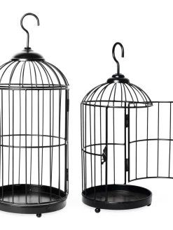 Hanging Birdcage Planter Set -Gardening Sales Store 8609181 02V tif