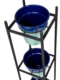 Steel Vertical Plant Stand With Metal Pots -Gardening Sales Store 8609183 4966 tif