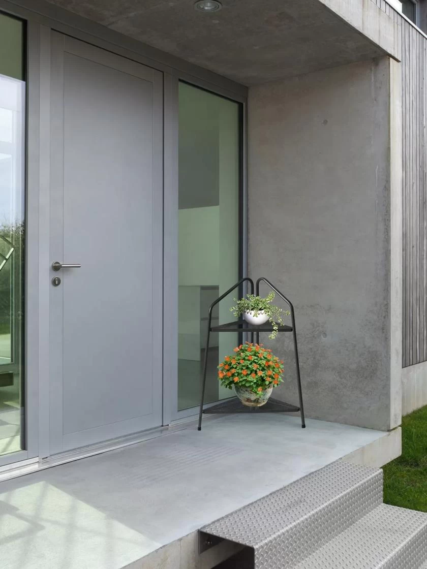 Modern Metal Plant Shelves 3 Modern Metal Plant Shelves - Image 3