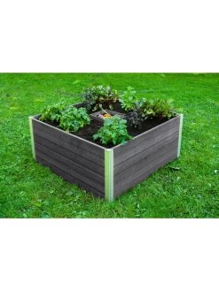 Vita Urbana Keyhole Garden, 4’x4’x22” -Gardening Sales Store 8609384 02v