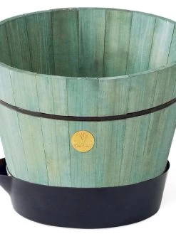 VegTrug® Build-a-Barrel Wooden Planter With Self-Watering Reservoir Tray, 18" 13 VegTrug® Build-a-Barrel Wooden Planter With Self-Watering Reservoir Tray, 18" -Gardening Sales Store 8610253 07V tif