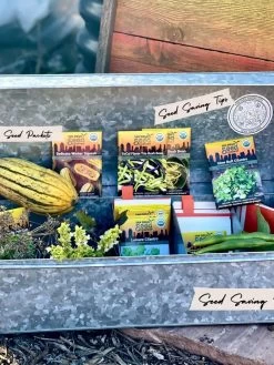 Deluxe Galvanized Seed Saver Kit -Gardening Sales Store 8610573 01PART tif
