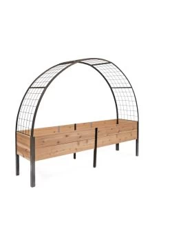 2’ X 8’ Arch Trellis For Planter Boxes -Gardening Sales Store 8610798 0809 tif