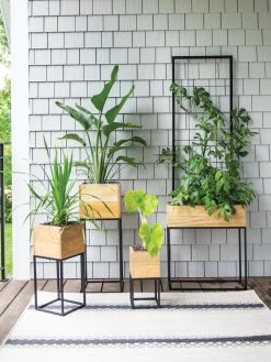 Tartu Elevated Square Planters 15 Tartu Elevated Square Planters -Gardening Sales Store 8611007 022