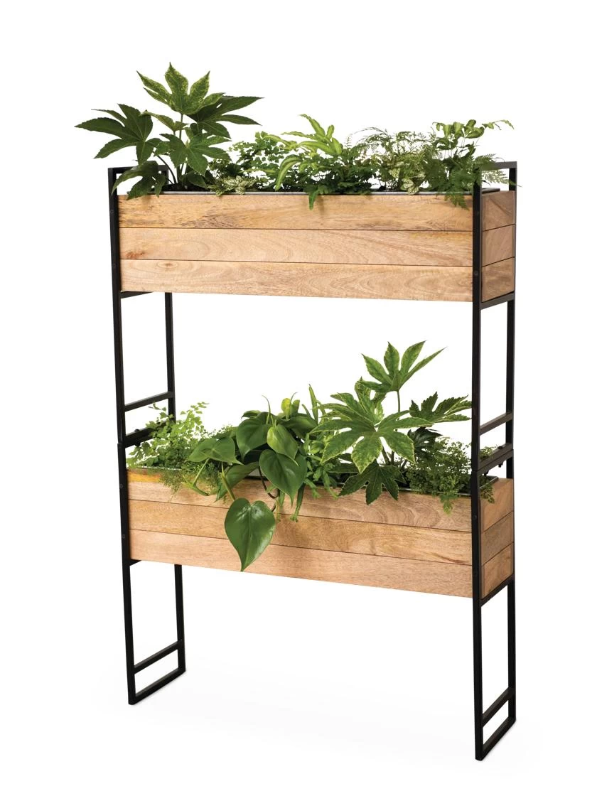 Tartu 2-Tier Elevated Rectangular Planter 2 Tartu 2-Tier Elevated Rectangular Planter - Image 2
