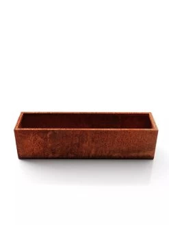Veradek Metallic Series Corten Steel Window Box Planter, 36" -Gardening Sales Store 8611609 06V tif