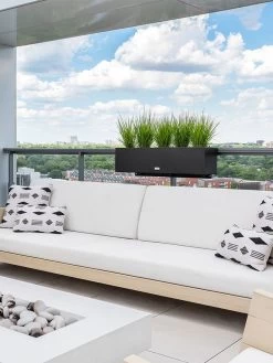 Veradek Metallic Series Railing Planters -Gardening Sales Store 8611610 06v