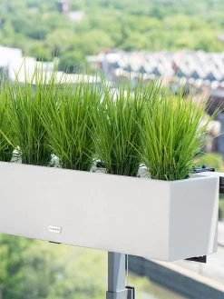 Veradek Metallic Series Railing Planters -Gardening Sales Store 8611610 22v veradek metallic series railing planter