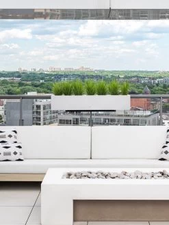 Veradek Metallic Series Railing Planters -Gardening Sales Store 8611612 27v